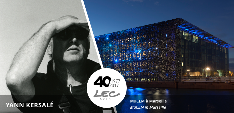 The MuCEM in Marseille, a surrealist piece of LED illumination on the seafront