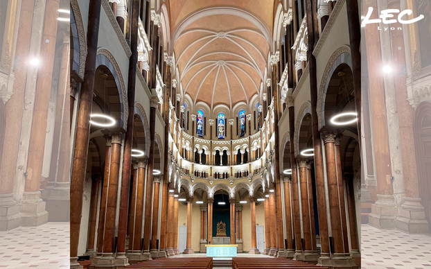 <p><strong>LEC</strong> <strong>5683</strong>, <strong>4040</strong> and <strong>4020</strong> spotlights have been used to highlight this architectural marvel.</p>
